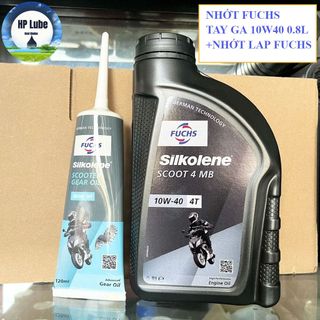 Nhớt Fuchs Silkolene Xe Tay Ga Scoot 4 10w40 800ml