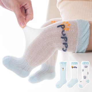 Set 3 đôi tất lưới thoáng khí chống muỗi Jasmine Baby nhiều hình dễ thương giá sỉ