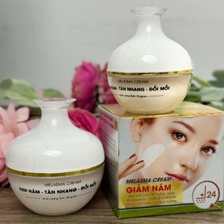 Kem Nám Hỗ Trợ Ngừa Nám Tàn Nhang Dưỡng Trắng Da Miền Thảo Mộc 10g