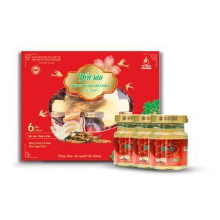 Yến sào đông trùng hạ thảo hồng sâm Phú An HT