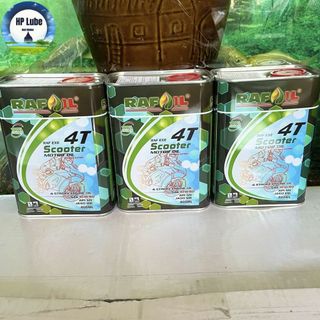 Nhớt Xe Tay Ga Rafoil Scooter 10W40 Lon 0.8L Full Tổng Hợp