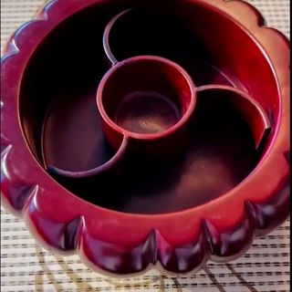 KHAY ĐỰNG BÁNH MỨT QUẢ BÍ,  NGANG 30CM ĐẾ XOAY - TƯỜNG THUẬN