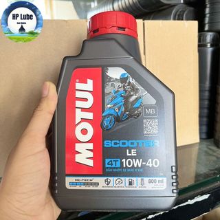 Nhớt Motul Xe Tay Ga Motul Scooter LE 4T 10W40 800ml