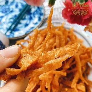 Khô Mực Xé Sợi Chay 200g - Thơm Ngon Đậm Vị, Thích Hợp Cho Mọi Bữa Ăn