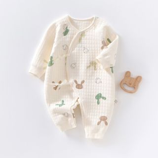 Bộ body nỉ bông cho bé Jasmine Baby hình gấu giá sỉ