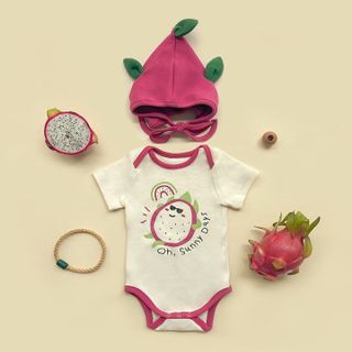 Body chip kèm mũ FRUIT dễ dương cho bé Jasmine Baby
