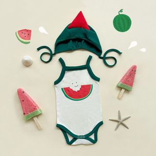 Body chip kèm mũ FRUIT dễ dương cho bé Jasmine Baby