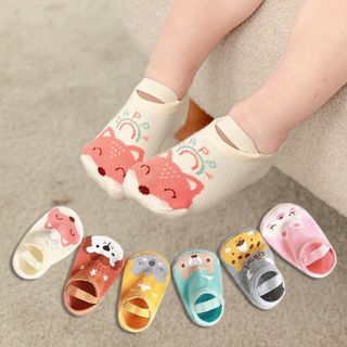 Vớ chống trượt Jasmine Baby hoạ tiết hình thú đáng yêu giá sỉ