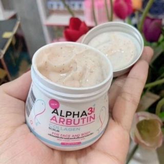 [Chính Hãng] Tẩy Tế Bào Chết Alpha Arbutin 3 Plus+ Thái Lan 50gr ( Dùng Cho Cả Face + Body)