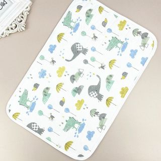 Miếng lót thay bỉm Jasmine Baby chống thấm 5 lớp sợi tre Organic cho bé ( 30x40cm)
