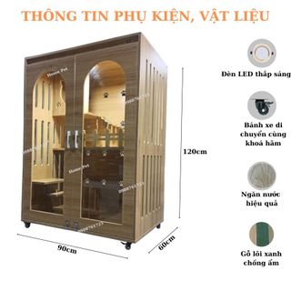 Nhà Mèo Gỗ, Chuồng Mèo MDF Kháng Nước Chống Ẩm