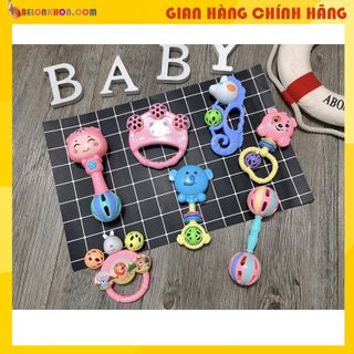 Đồ chơi Xúc Xắc 7 món Jasmine Baby cho bé - Chất liệu cao cấp giá sỉ