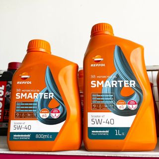 Nhớt Repsol Scooter Smarter 5w40 0.8L/ 1L