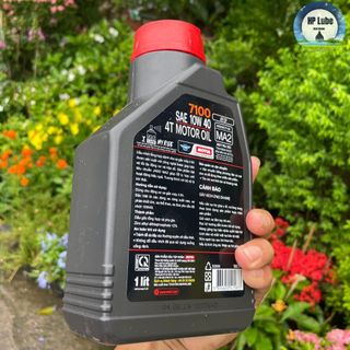 Nhớt Motul 7100 10w40 1L Full Tổng Hợp Cap Cấp Công Nghệ Ester Cho Xe Số, Côn Tay, PKL