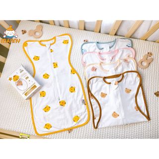 Nhộng chũn MANY Chính hãng vải thun lạnh thông hơi, mềm mại co giãn 4 chiều Phân Phối Jasmine Baby giá sỉ