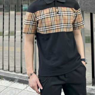 ÁO THUN NAM CỔ TRỤ PHỐI THÂN BBR AH15
