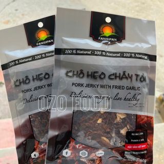 Khô Heo Cháy Tỏi Gói Nhỏ 50Gram Sang Trọng Bán kèm quán trà sữa