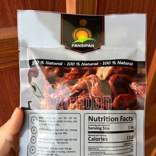 Khô Heo Cháy Tỏi Gói Nhỏ 50Gram Sang Trọng Bán kèm quán trà sữa