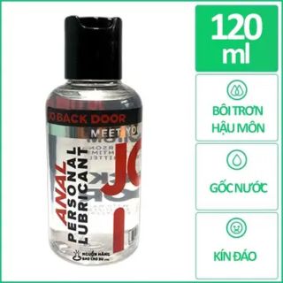 Gel bôi trơn hậu môn Jo Back Door 120 ml, gel bôi trơn gốc nước tăng khoái cảm
