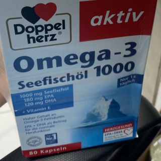 Viên uống Omega3 Đức seefischol 1000 - Doppelhez Hôp 80 viên