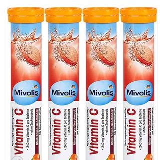 Viên sủi Vitamin C Đức Mivolis 20 viên nhập khẩu Đức và EU