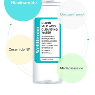 Nước tẩy trang Wellderma Niacin 500ml