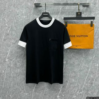 ÁO THUN NAM CỔ TRÒN CÓ TÚI LOGO LV AH3