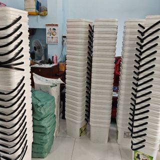(HANPU SHOP) thùng nhựa không hoá chất có nắp