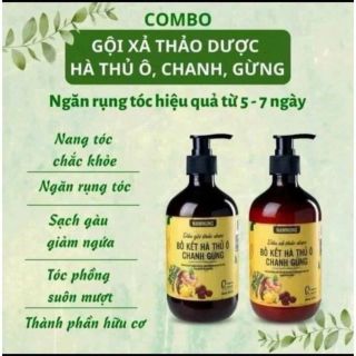 Combo gội xả namnung