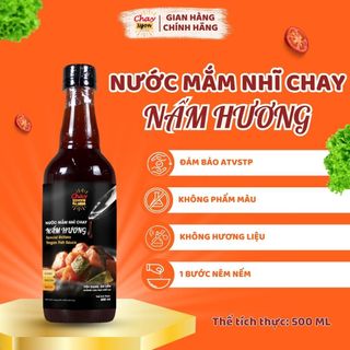 Nước Mắm Nhĩ Chay Nấm Hương (Thương hiệu Chay Ngon Hùng Phát ) Vị Đậm Đà, Dùng Chấm Trực Tiếp giá sỉ