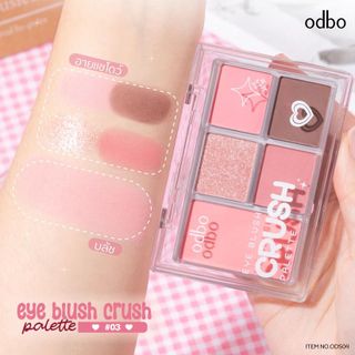 Bẳng Mắt Má 5 Ô ODBO - Eye Blush Crush Palette ODS04