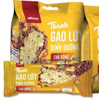 Thanh Gạo Lứt Dinh Dưỡng Chà Bông Mailey Date Mới (Thùng 12 Gói x 160gram) giá sỉ