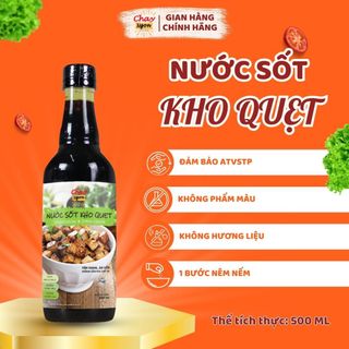 Nước Sốt Kho Quẹt (Thương Hiệu Chay Ngon Hùng Phát ) Dùng Để Kho, Hoặc Chấm Trực Tiếp (500Ml) giá sỉ