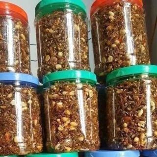 500g Cá Cơm Rim Đậu Phộng, cá cơm rim lạc nhà làm, món ăn dân dã, thơm ngon khó cưỡng , CTB813 - BECHIP