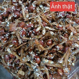 500g Cá Cơm Rim Đậu Phộng, cá cơm rim lạc nhà làm, món ăn dân dã, thơm ngon khó cưỡng , CTB813 - BECHIP