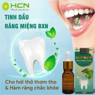 Răng Miệng Bách Niên Xuân Hộp 10ml ngừa viên lợi, nhiệt miệng, hơi thở thơm mát