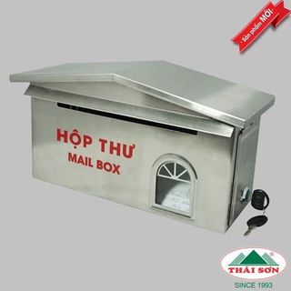 Hộp Thư Xinh Thái Sơn - Đẹp và Bền Bỉ Với Chất Liệu Inox - GIẤY BÁO ĐIỆN NƯỚC, GÓP Ý