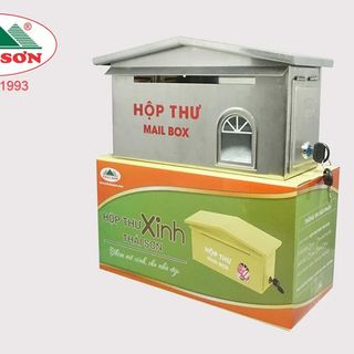 Hộp Thư Xinh Thái Sơn - Đẹp và Bền Bỉ Với Chất Liệu Inox - GIẤY BÁO ĐIỆN NƯỚC, GÓP Ý
