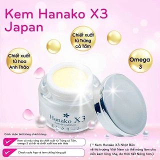 Kem face hanako x3 nhật bản giá sỉ