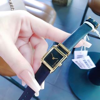 ĐỒNG HỒ NỮ CAO CẤP C.K MẶT VUÔNG MINI DÂY DA