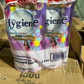 Nước Giặt Hygien Hương Nước Hoa 600ml Đủ Mùi (Thùng 12 Túi x 600ml)