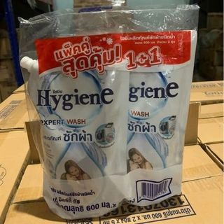Nước Giặt Hygien Hương Nước Hoa 600ml Đủ Mùi (Thùng 12 Túi x 600ml)
