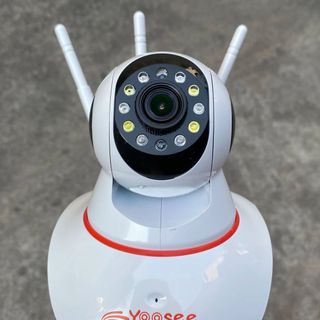 Camera 5.0 11 LED Yoosee 3 râu- Ban đêm có màu
