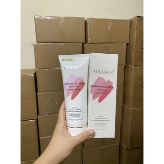 Kem Dưỡng Body Whisis Premium Collagen Whitening Body Lotion Dưỡng Trắng, Nâng Tone,Chống Nắng SPF50+ PA++++ 200ml giá sỉ