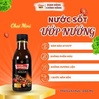 Nước Sốt Ướp Nướng (Thương Hiệu Chay Ngon Hùng Phát ) Dùng Để Ướp Thực Phẩm Trước Khi Nướng (500Ml)