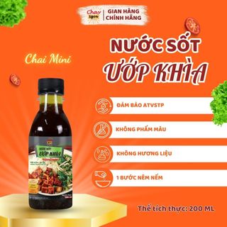 Nước Sốt Ướp Khìa (Thương Hiệu Chay Ngon Hùng Phát ) Dùng Để Ướp Thực Phẩm Trước Khi Khìa (500Ml)