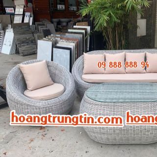 Ghế mây nhựa tròn cao cấp giá rẻ tại xưởng sản xuất