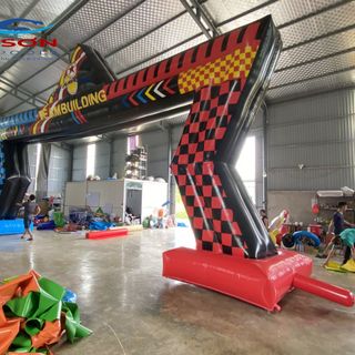 Cổng hơi ngôi sao – Cổng hơi sự kiện kích thước 12 x 6m