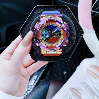 ĐỒNG HỒ NAM NỮ CAO CẤP CASYO GSKOCK NHIỀU MÀU FULLBOX 5