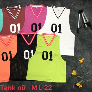 Áo tank nữ   Chất liệu: mè  Size: M L - 22 giá sỉ